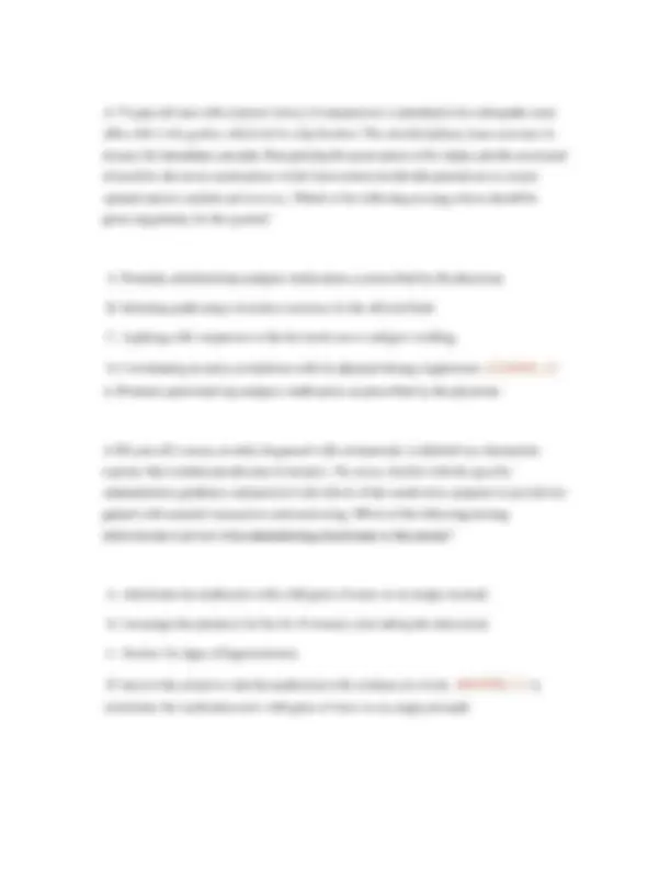 Musculoskeletal System Disorders Exam Prep with Questions and Answers ...
