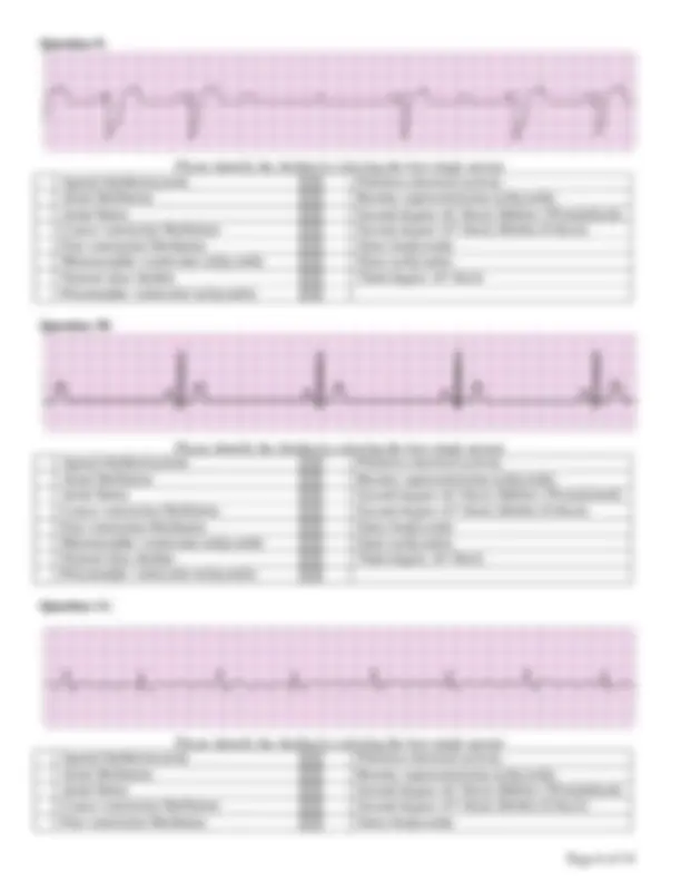 Advanced Cardiovascular Life Support (ACLS) Pre-Test with Answers ...