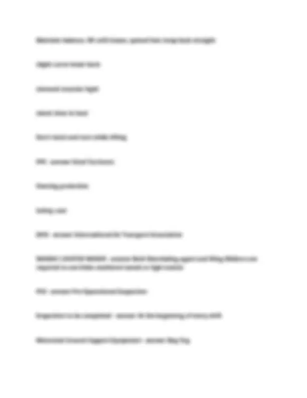 Delta Ramp Procedures 2024-2025 latest update(questions and answers ...