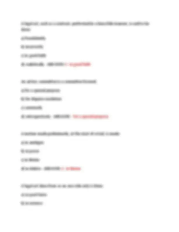 CA CSR Professional Practice Exam: Multiple Choice Questions and ...