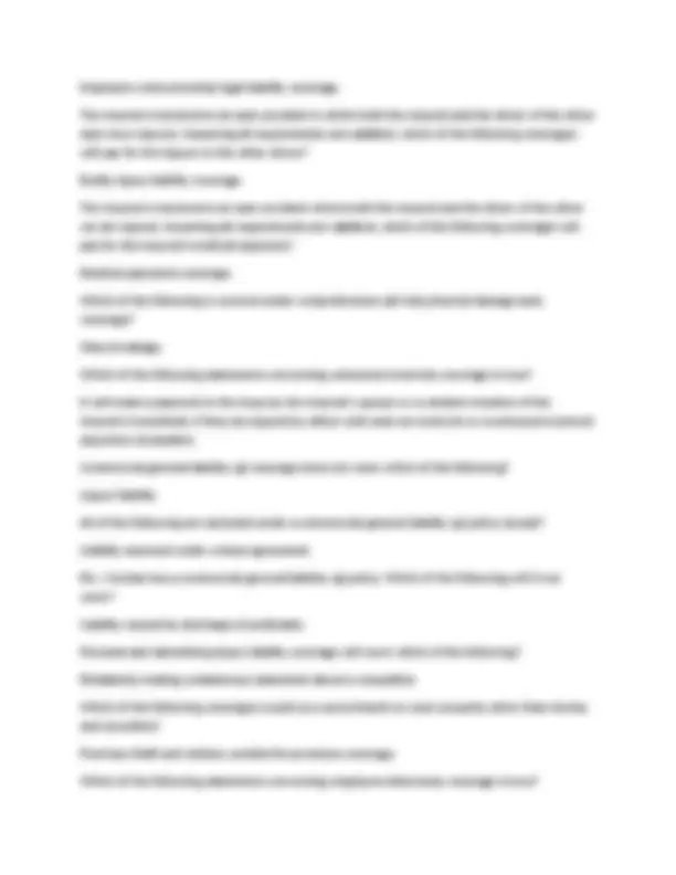 Property and Casualty Insurance Practice Test: Illinois State Exam ...