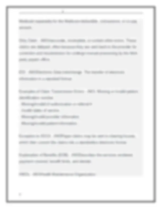 Healthcare Claims Processing: Definitions and Key Concepts | Exams ...