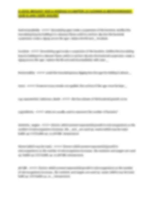 A Level Biology OCR A Module 6 Chapter 22 Cloning & Biotechnology Quiz ...