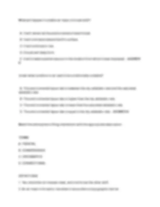 GEOG 1301 Final Exam Questions and Answers: Chapters 1-3 | Exams ...