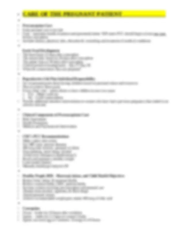 Labor and Birth Processes: Nursing Care During Labor & Birth Study ...
