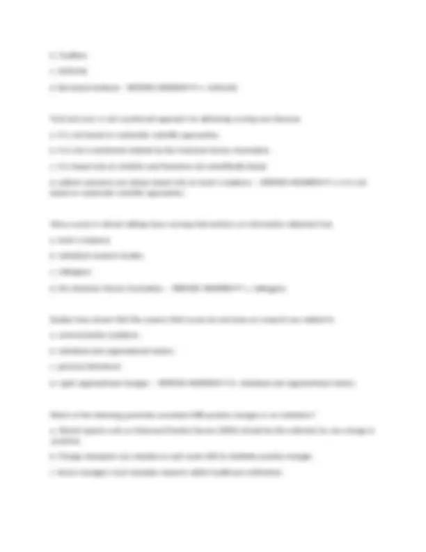 Nursing Science Exam 1 - Practice Questions with Correct Answers ...