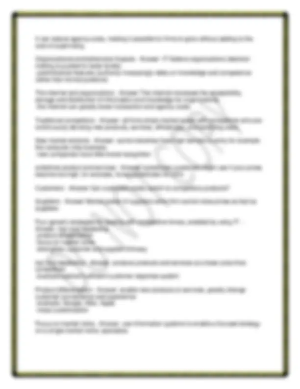 Management Information Systems Practice Exam Questions | Exams ...