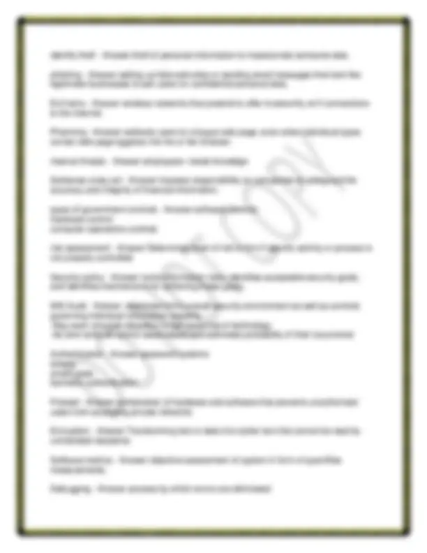 Management Information Systems Practice Exam Questions | Exams ...