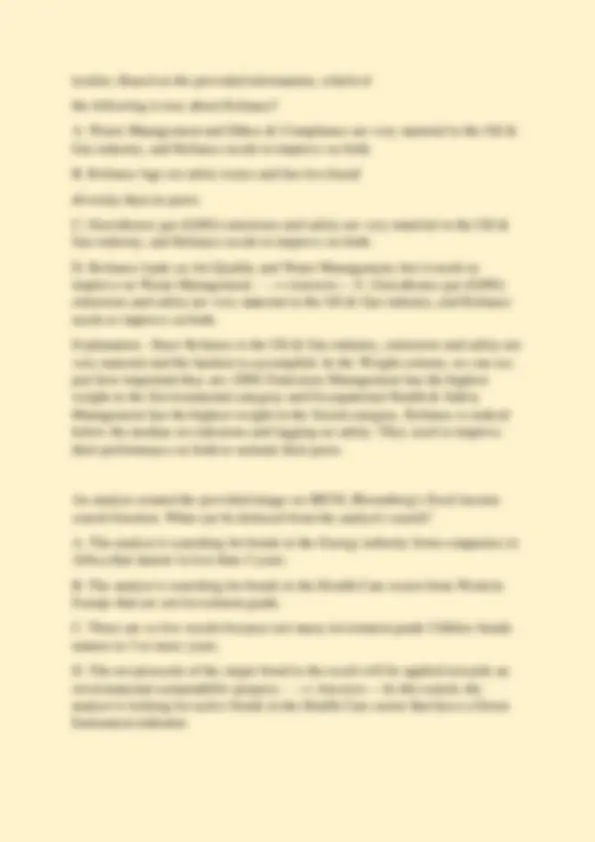 ESG Certification Introduction: Questions and Answers | Exams Advanced ...