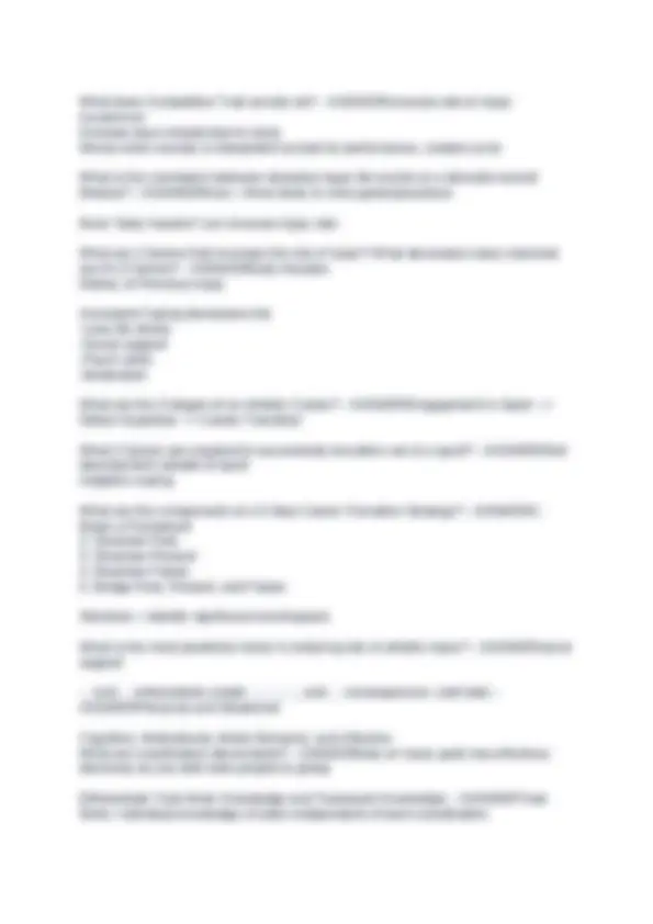 APK 3400 EXAM 3 QUESTIONS ANSWERS (RATED A ) Exams Biology Docsity