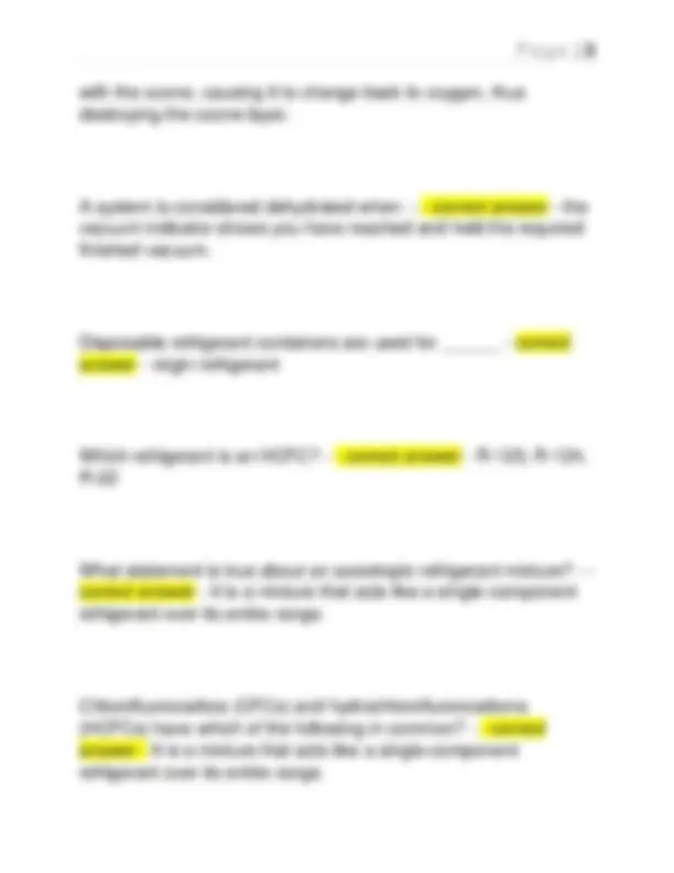 EPA 608 UNIVERSAL EXAM 2025: REAL VERIFIED QUESTIONS & CORRECT ANSWERS ...