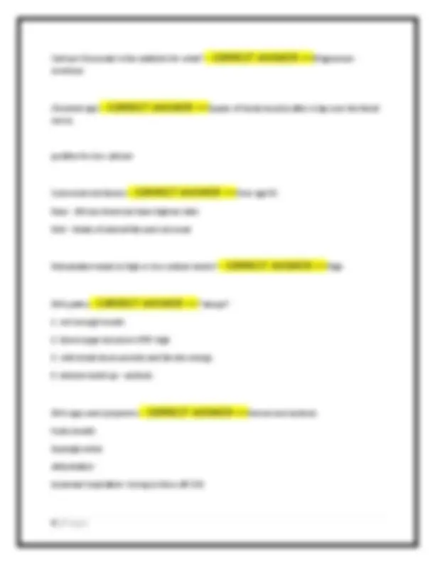 HONDROS NUR 205 EXAM 3 NEWEST 2025 ACTUAL EXAM COMPLETE 200 QUESTIONS ...