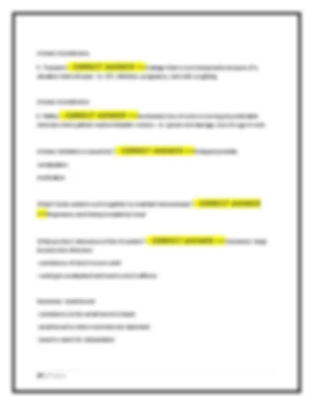 HONDROS NUR 205 EXAM 3 NEWEST 2025 ACTUAL EXAM COMPLETE 200 QUESTIONS ...
