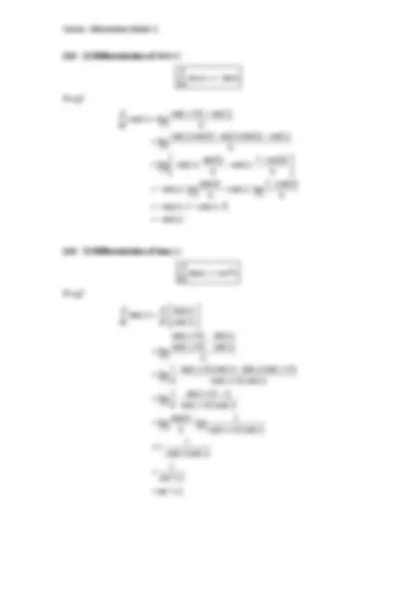 First Principles Calculus Table First Principle of Differentiation | Study notes Calculus | Docsity
