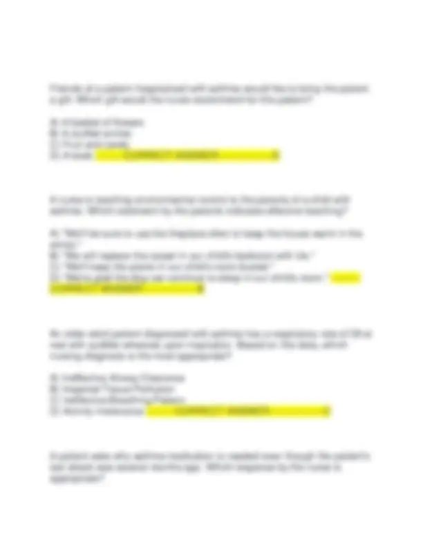 A T I RESPIRATORY MED SURG EXAM NEWEST EXAM 2025 | ALL QUESTIONS AND ...