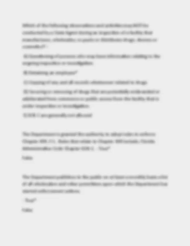 FL CDR Sample questions module 9-15: CDR Sample questions module 9-15 ...
