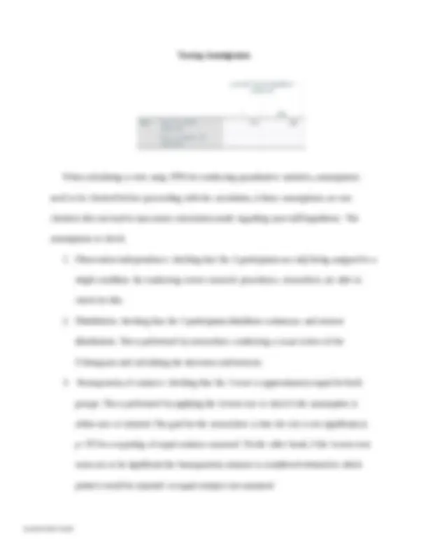 T-Test Application and Interpretation: A Data Analysis Plan | Thesis ...