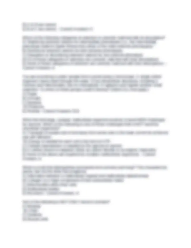 Biology 152 All Worksheets Exam Questions and Answers Graded A