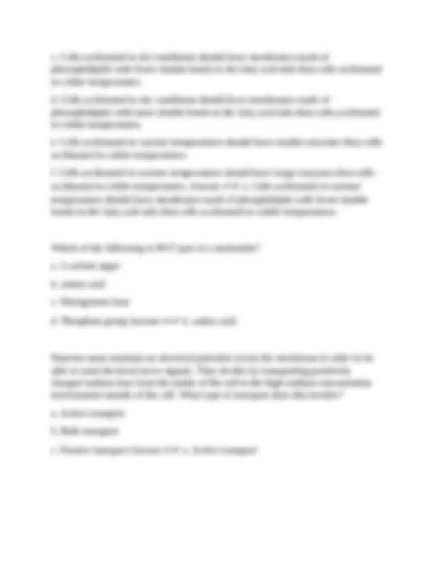 BIO 116 Final Exam Miami University questions with correct answers ...