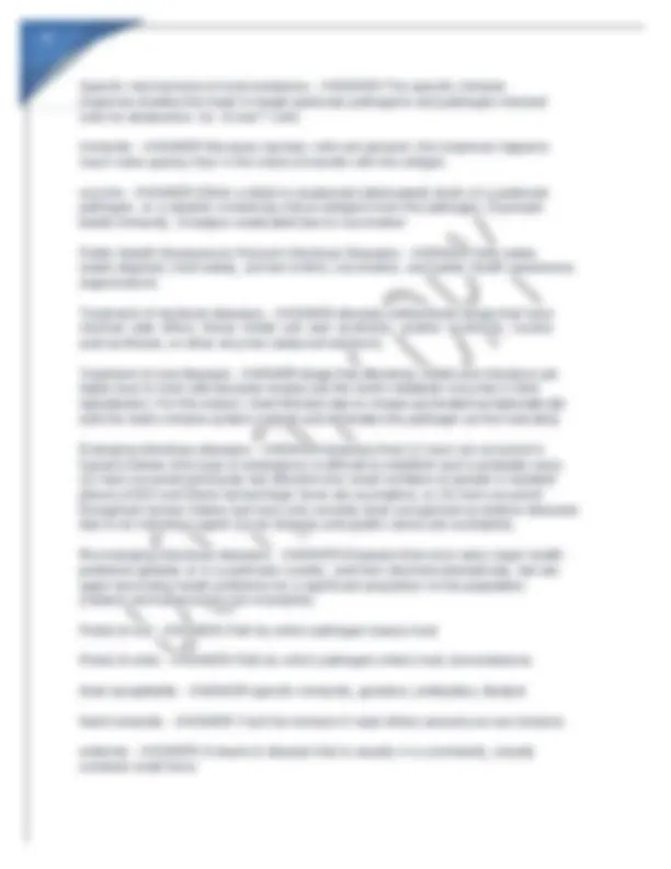 Epidemiology Hosa Exam With Answers 2023 2024 Key Concepts And