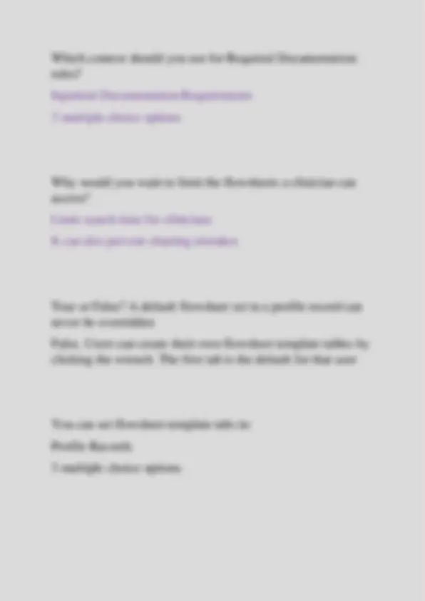 EPICCARE Inpatient Clinical Documentation Administration (2025/2026