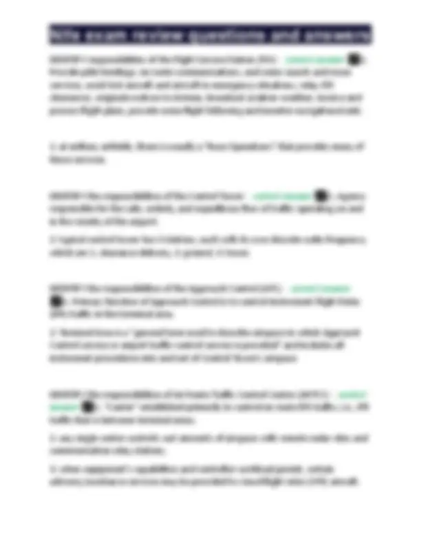Nife exam review questions and answers Exams Nursing Docsity