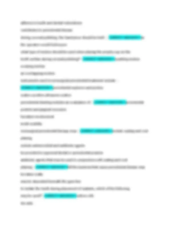 Dental assistant Final Exam Test 100+ Questions and Verified Answers ...
