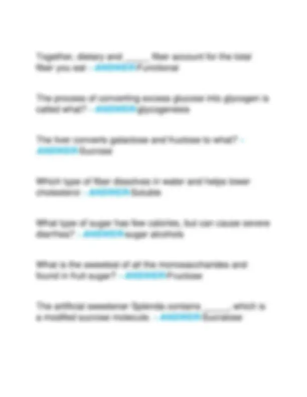 HUMAN NUTRITION FINAL ACTUAL EXAM WITH QUESTIONS AND CORRECT ANSWERS ...