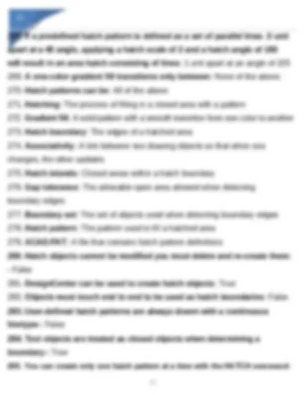 AutoCAD Final Exam Review Questions and Answers | Exams Computer ...