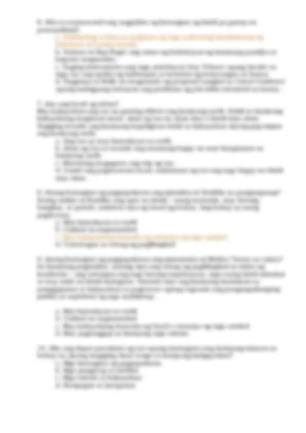 EsP 7 reviewer by Jeanelle N | Exercises Vocational education | Docsity