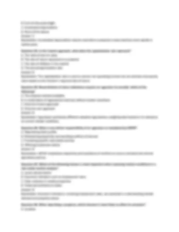 (22-DE-A) Licensed Residential Appraiser Exam | Exams Technology | Docsity
