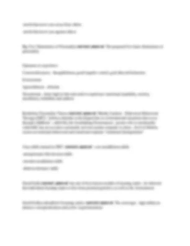 Nbcc Study Guide National Counselor Examination Study Guide questions with correct ...