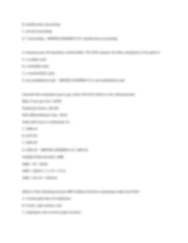The Payroll Source CPP Practice Exam questions with answers. | Exams ...