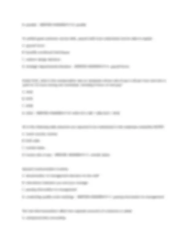 The Payroll Source CPP Practice Exam questions with answers. | Exams ...
