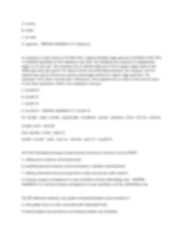 The Payroll Source CPP Practice Exam questions with answers. | Exams ...