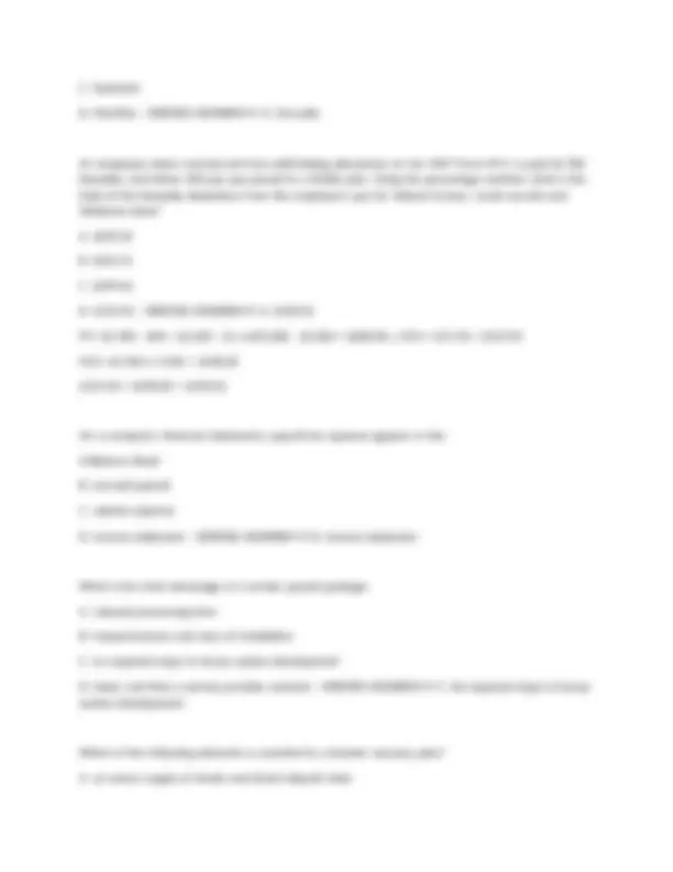 The Payroll Source CPP Practice Exam questions with answers. | Exams ...