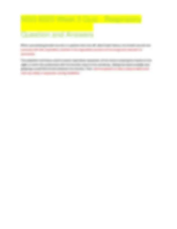 NSG 6020 Week 3 Quiz with Answers 2025 100% Correct | Exams Nursing ...