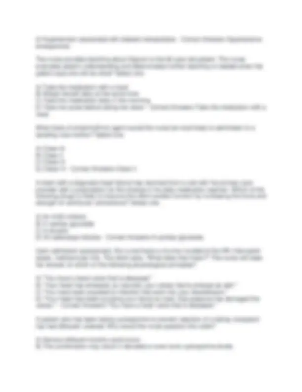 Nursing 316 Final Review Exam Questions with Answers | Exams Nursing ...