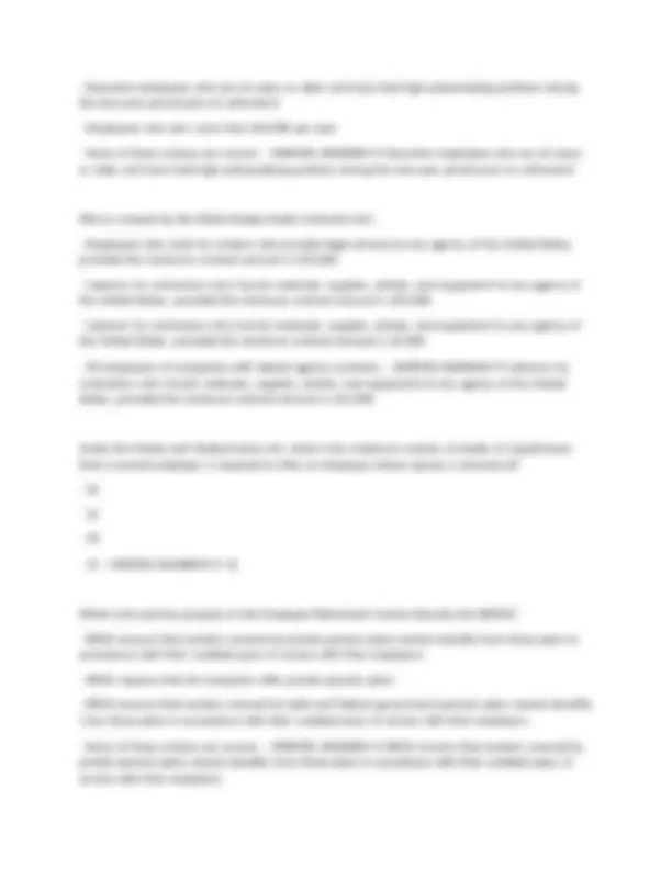Payroll Accounting Final Exam Study Guide Part 1 Questions with correct ...