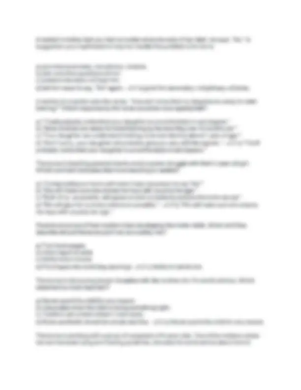 Pediatric Growth and Development Quiz CCP Questions and Answers ...