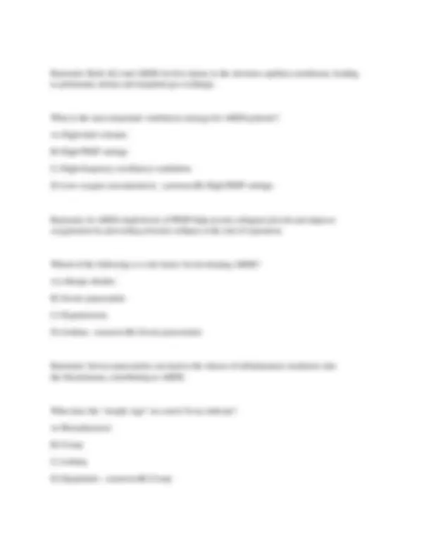 NURS 5315 Pulmonary Exam 2025 Questions and Answers | Exams Nursing ...
