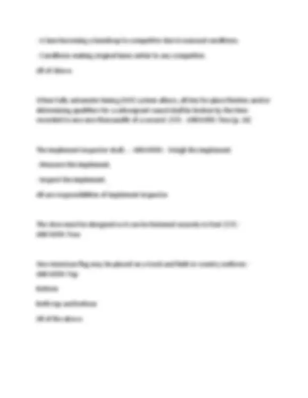 TRACK & FIELD EXAM QUESTIONS AND ANSWERS 2025 | Exams Physical Activity ...