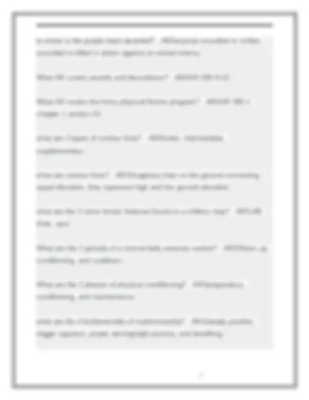 Us Army E 5 Board Questions Correct Verified Answers Latest 2025