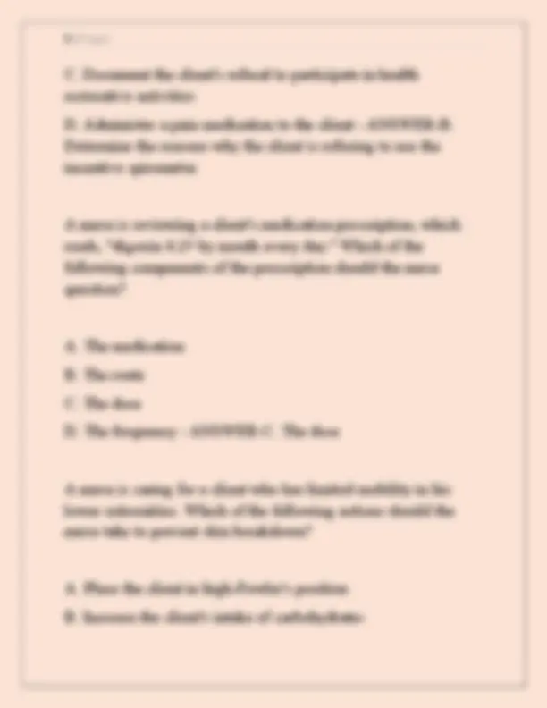 NGN ATI RN FUNDAMENTAL PROCTORED EXAM NEWEST VERSION 2025 WITH COMPLETE ...