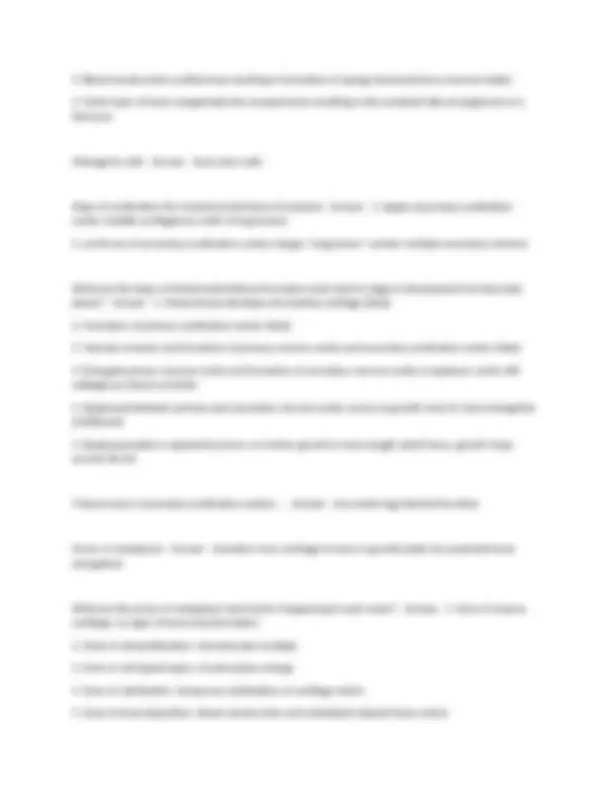 Anatomy and Physiology: Exam 2 Study Guide Questions And Actual Answers ...