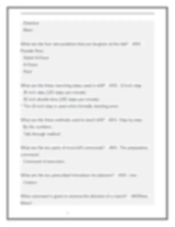 Army Study Guide - Drill & Ceremony (TC 3-21.5 or FM 3-21.5) 2025-2026 ...