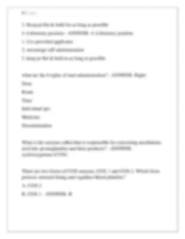 GALEN COLLEGE PHARM EXAM 1 NEWEST 2024 ACTUAL EXAM COMPLETE 150 ...