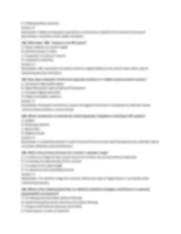 Advanced RF Interference Mitigation (AIM) Exam | Exams Technology | Docsity