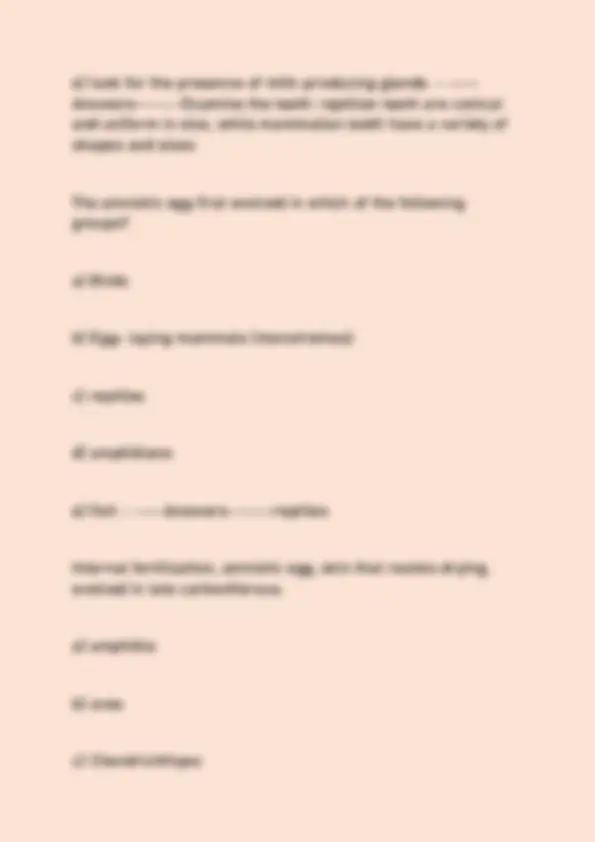TAMU BIOLOGY 112 (ACTUAL 2025/2026) EXAM QUESTIONS AND VERIFIED CORRECT ...