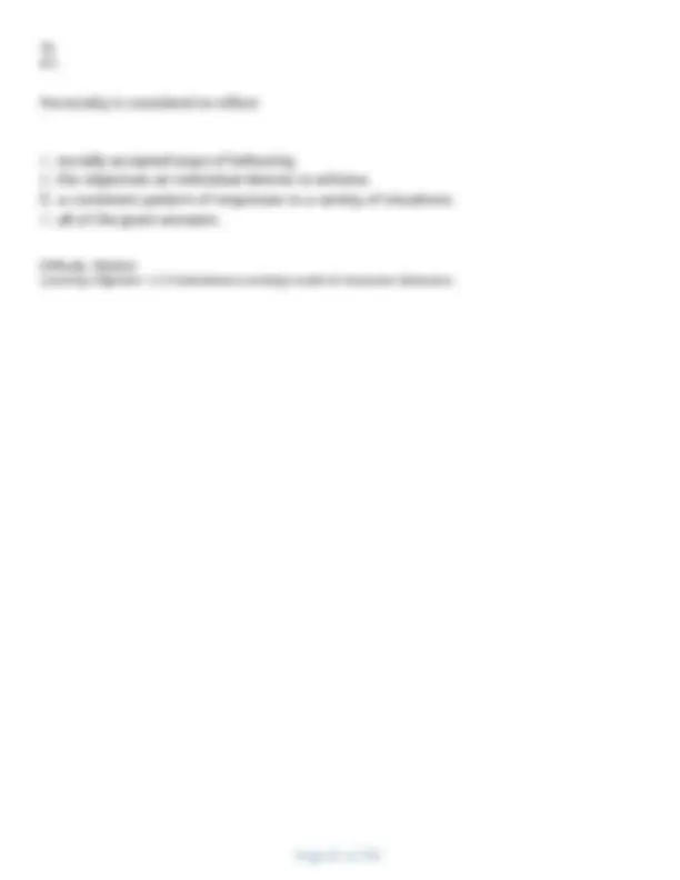 Consumer Behaviour Test Bank: Exam Questions with Correct Answers ...